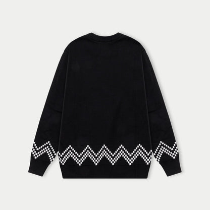 250930 New high-quality soft wool round-neck sweater