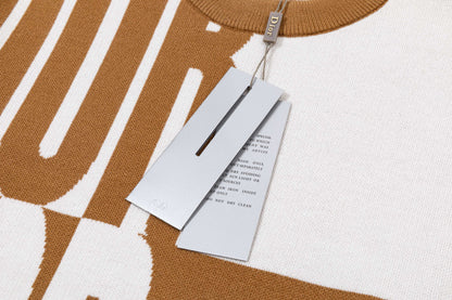 250930 New high-quality soft wool round-neck sweater