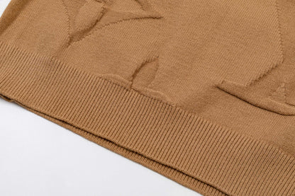 250930 New high-quality soft wool round-neck sweater