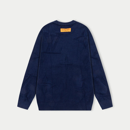 250930 New high-quality soft wool round-neck sweater