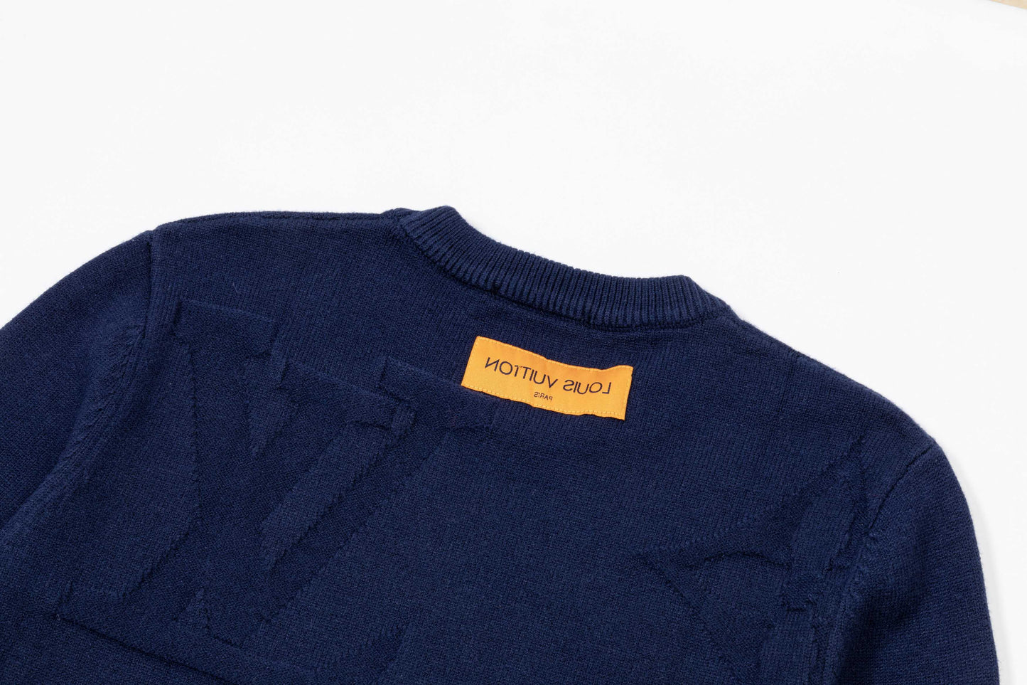 250930 New high-quality soft wool round-neck sweater
