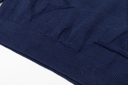 250930 New high-quality soft wool round-neck sweater