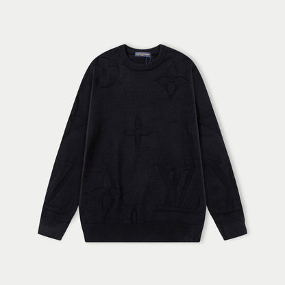 250930 New high-quality soft wool round-neck sweater