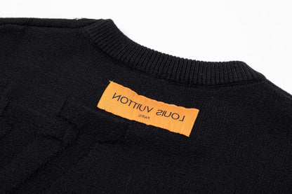 250930 New high-quality soft wool round-neck sweater
