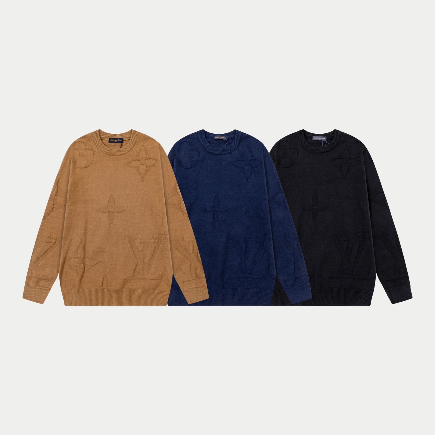 250930 New high-quality soft wool round-neck sweater