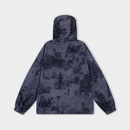 250930 new high-quality full-print hooded jacket