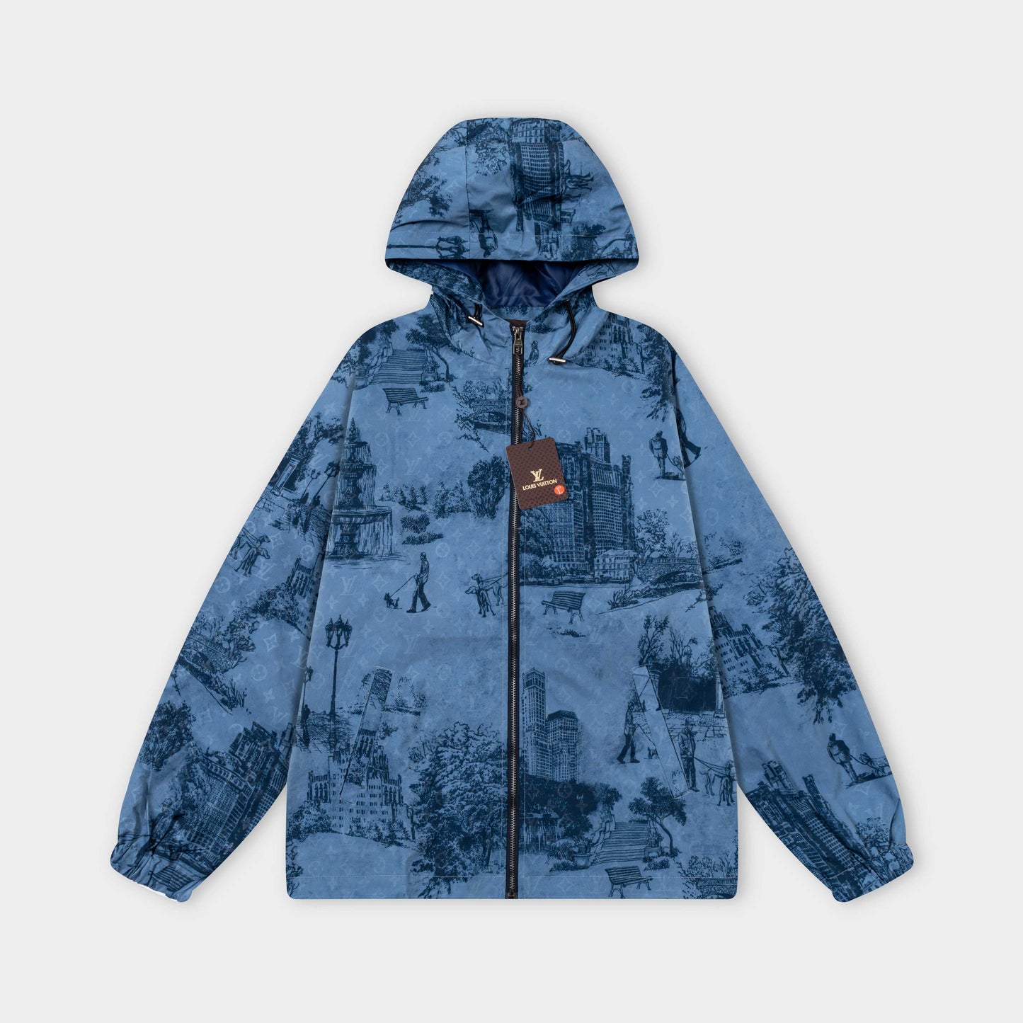 250930 new high-quality full-print hooded jacket