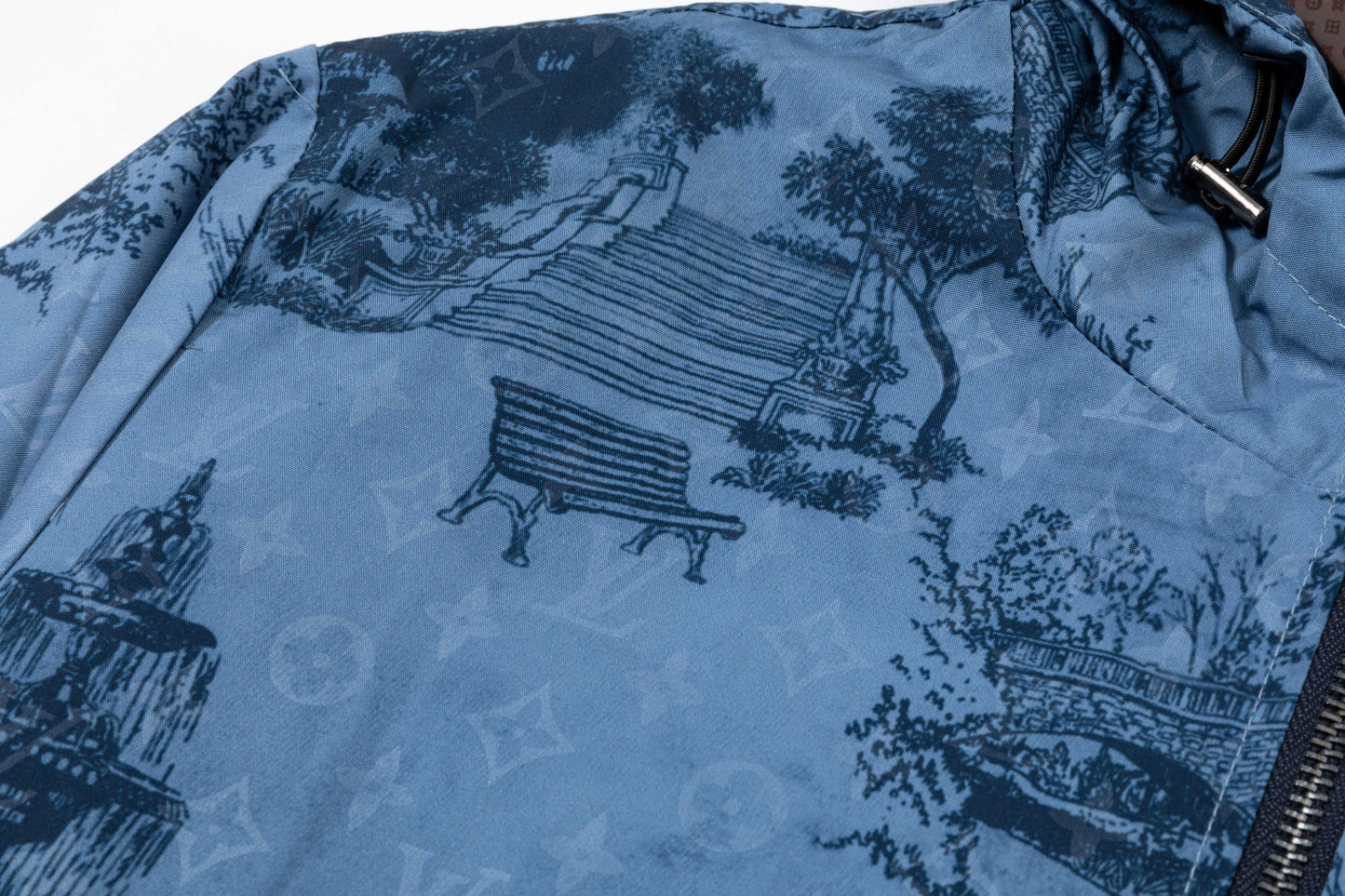 250930 new high-quality full-print hooded jacket