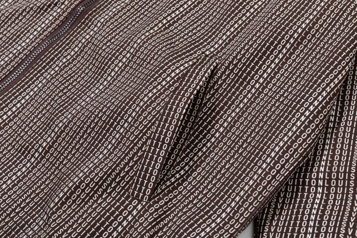 250930 new high-quality full-print checkered hooded jacket