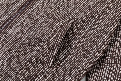 250930 new high-quality full-print checkered hooded jacket