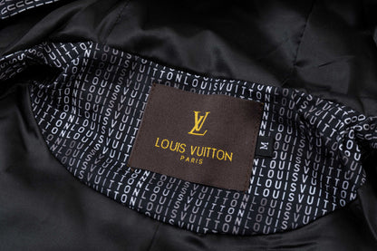 250930 new high-quality full-print checkered hooded jacket