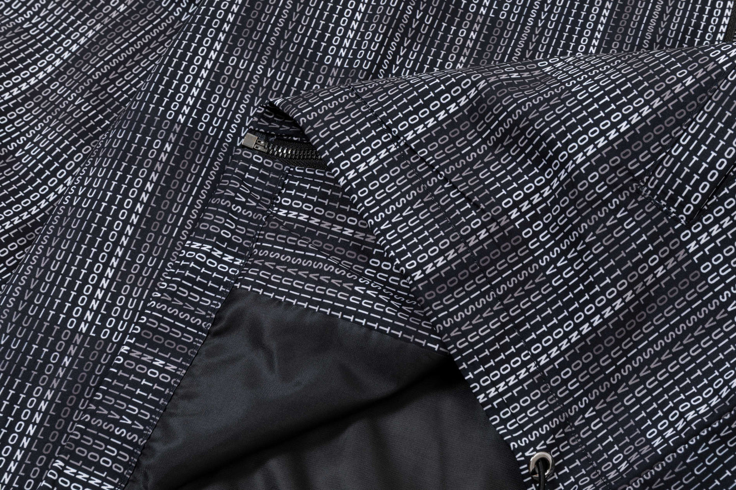 250930 new high-quality full-print checkered hooded jacket