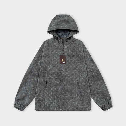 250930 A new high-quality full-print hooded jacket