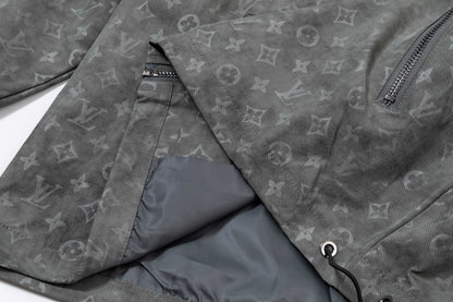 250930 A new high-quality full-print hooded jacket