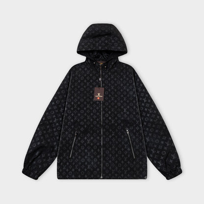 250930 A new high-quality full-print hooded jacket