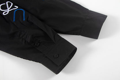 250930 New high-quality embroidered Logo shirt