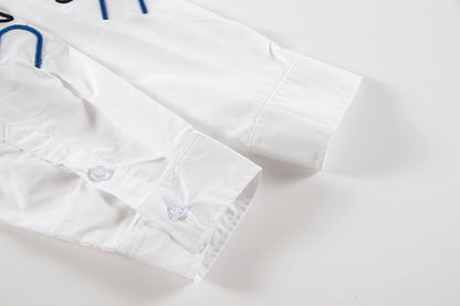 250930 New high-quality embroidered Logo shirt