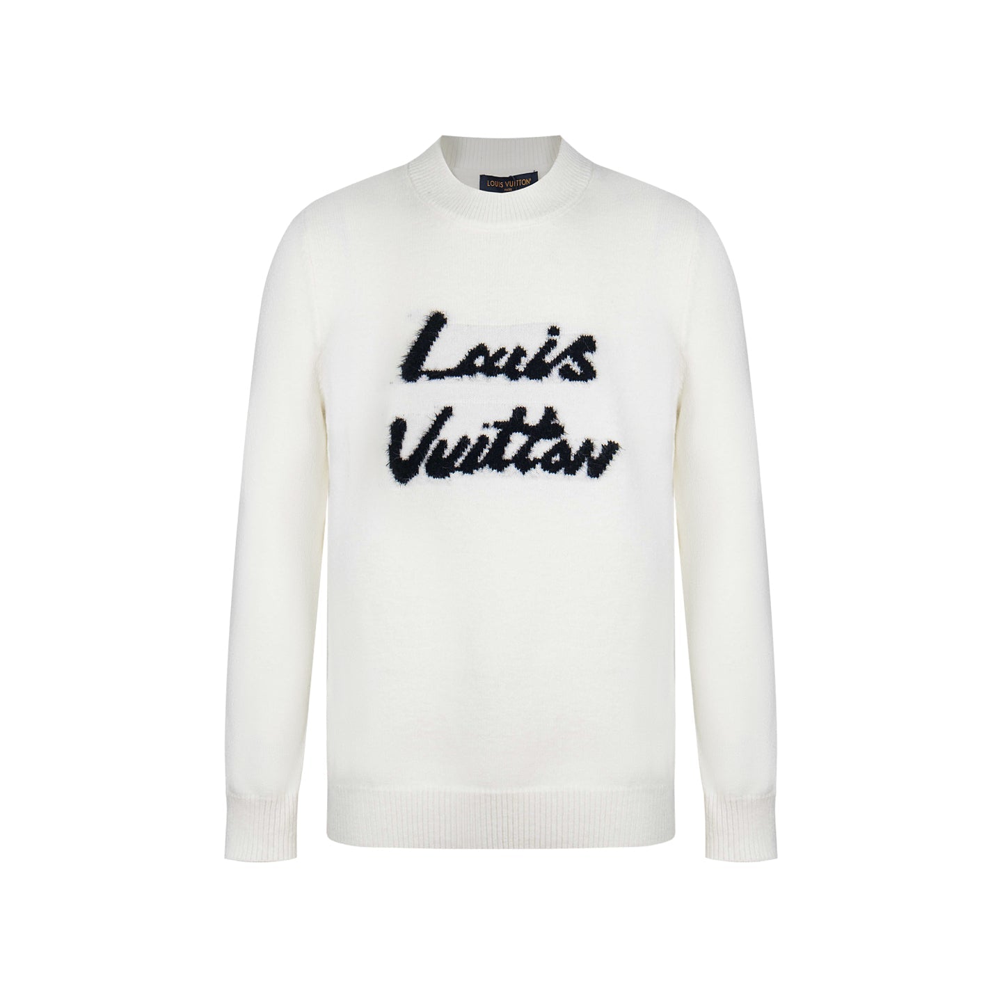 251008 new high-quality, soft and skin-friendly jacquard cashmere blend sweater
