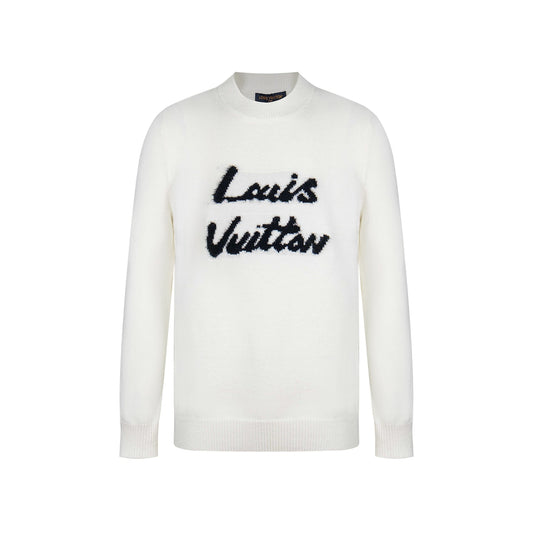 251008 new high-quality, soft and skin-friendly jacquard cashmere blend sweater
