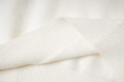 251008 new high-quality, soft and skin-friendly jacquard cashmere blend sweater