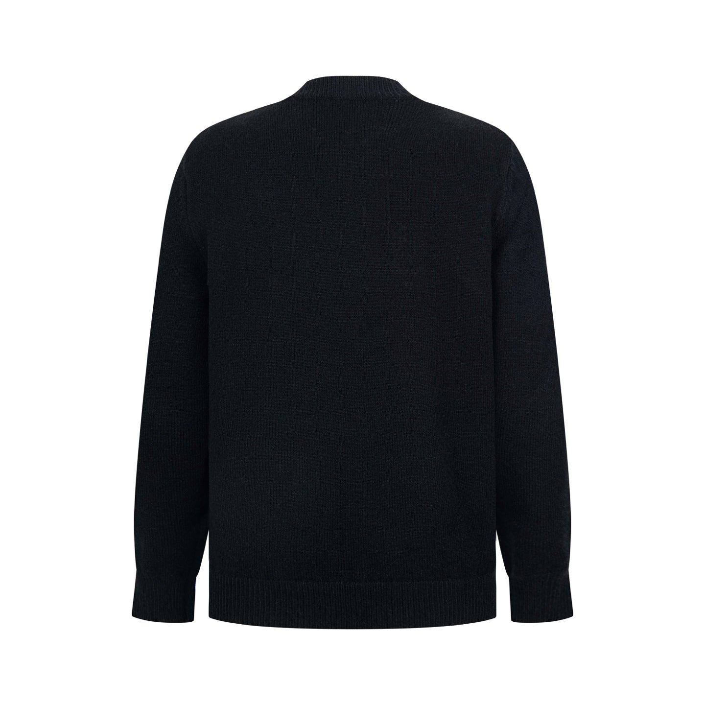 251008 new high-quality, soft and skin-friendly jacquard cashmere blend sweater