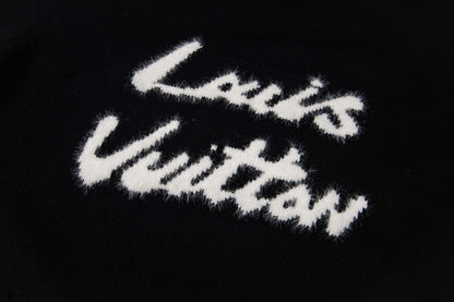 251008 new high-quality, soft and skin-friendly jacquard cashmere blend sweater