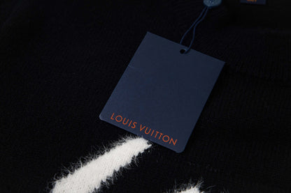 251008 new high-quality, soft and skin-friendly jacquard cashmere blend sweater