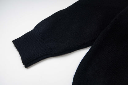 251008 new high-quality, soft and skin-friendly jacquard cashmere blend sweater
