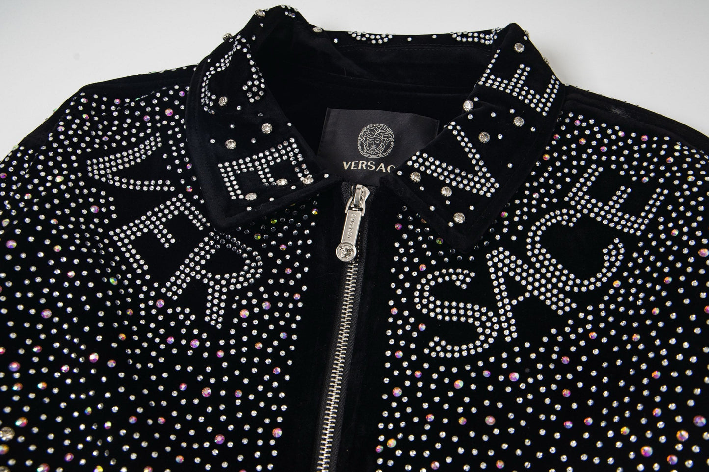 251008  new high-quality heavy-duty jacket with a full-body design featuring flash diamond craftsmanship