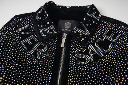 251008  new high-quality heavy-duty jacket with a full-body design featuring flash diamond craftsmanship
