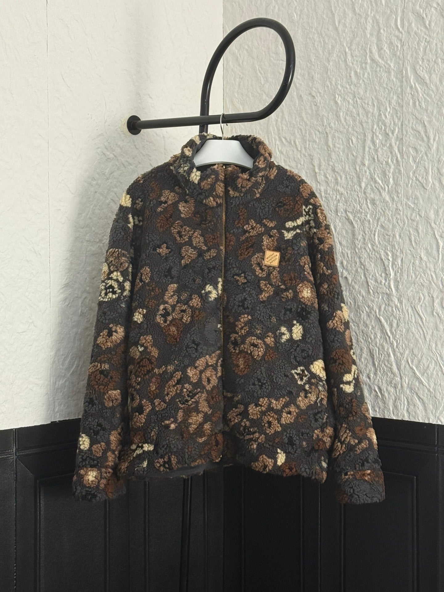 251008 new high-quality, thick double-sided lambskin jacket