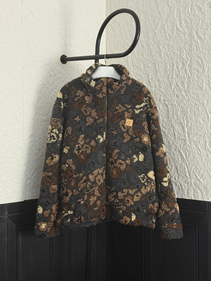 251008 new high-quality, thick double-sided lambskin jacket