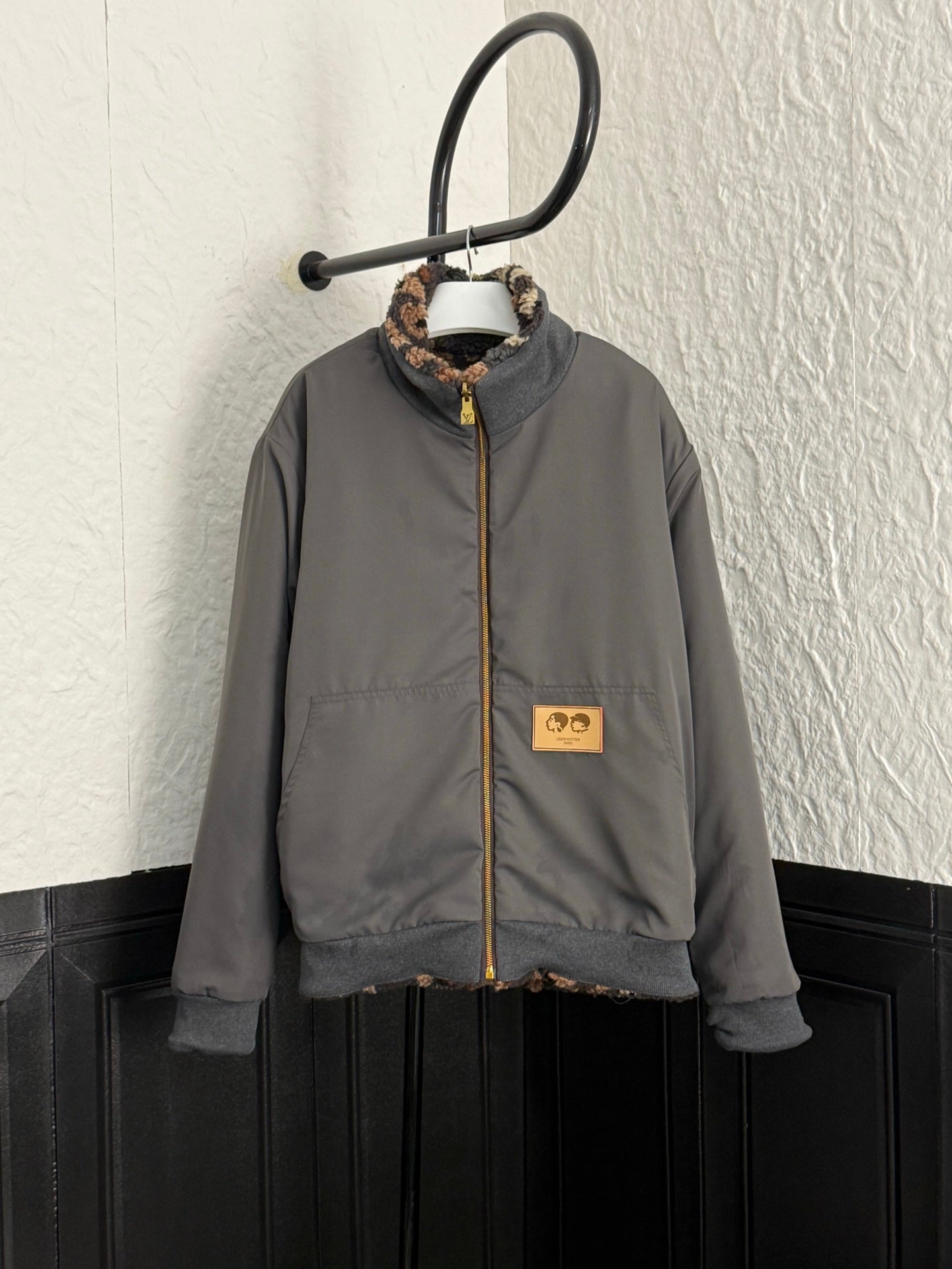 251008 new high-quality, thick double-sided lambskin jacket