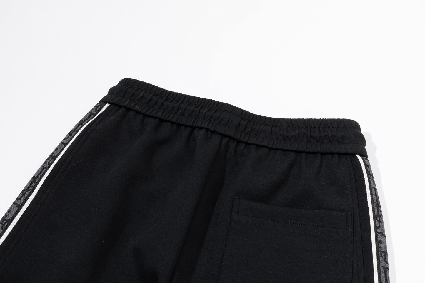 251008 New high-quality side webbing sportswear and casual pants
