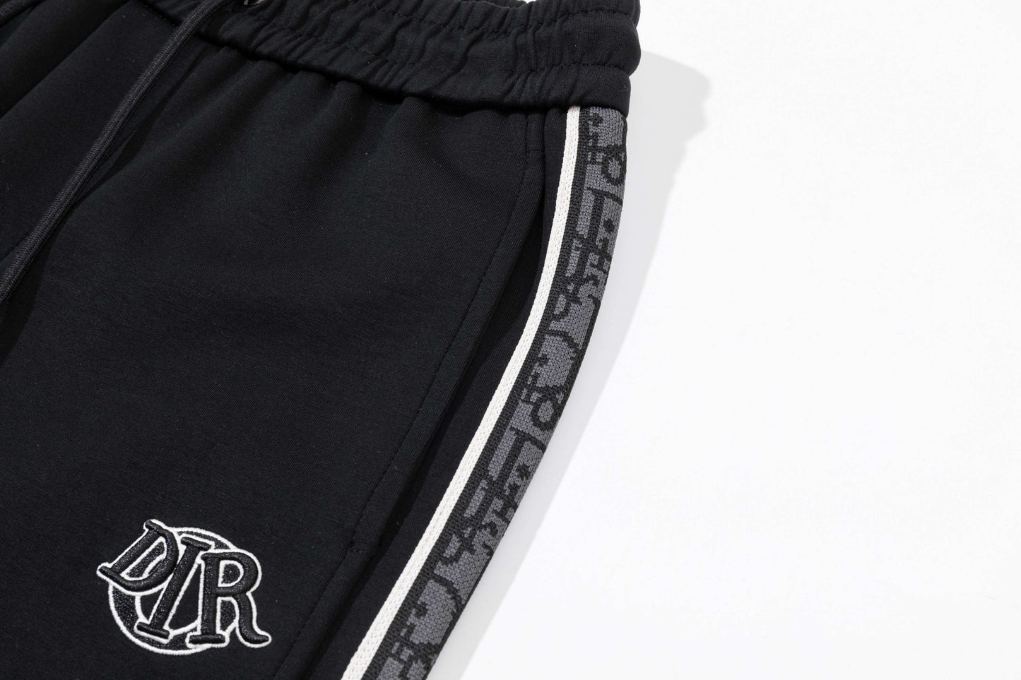 251008 New high-quality side webbing sportswear and casual pants