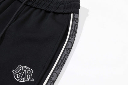 251008 New high-quality side webbing sportswear and casual pants