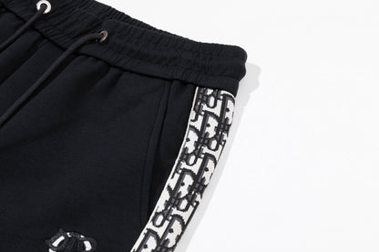 251008 New high-quality side webbing sportswear and casual pants