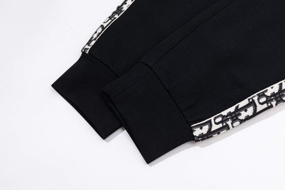 251008 New high-quality side webbing sportswear and casual pants