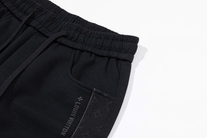 251008 New high-quality side webbing sportswear and casual pants