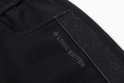 251008 New high-quality side webbing sportswear and casual pants