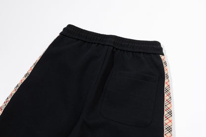 251008 New high-quality side webbing sportswear and casual pants
