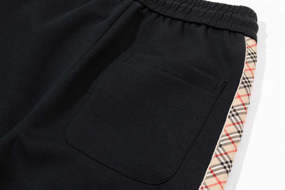 251008 New high-quality side webbing sportswear and casual pants
