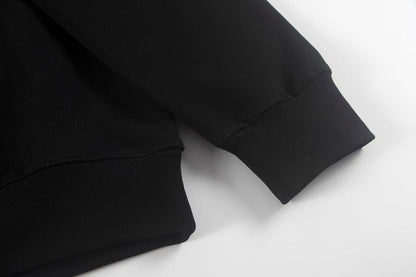 251008 New high-quality three-dimensional embroidered round-neck sweatshirt