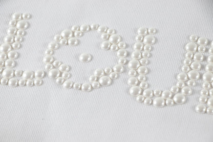 251008 New high-quality pearl grain embossed long-sleeved shirt