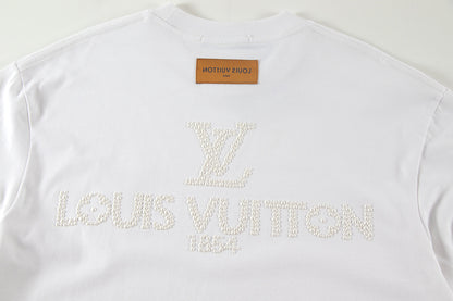 251008 New high-quality pearl grain embossed long-sleeved shirt