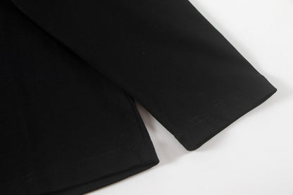 251008 New high-quality pearl grain embossed long-sleeved shirt
