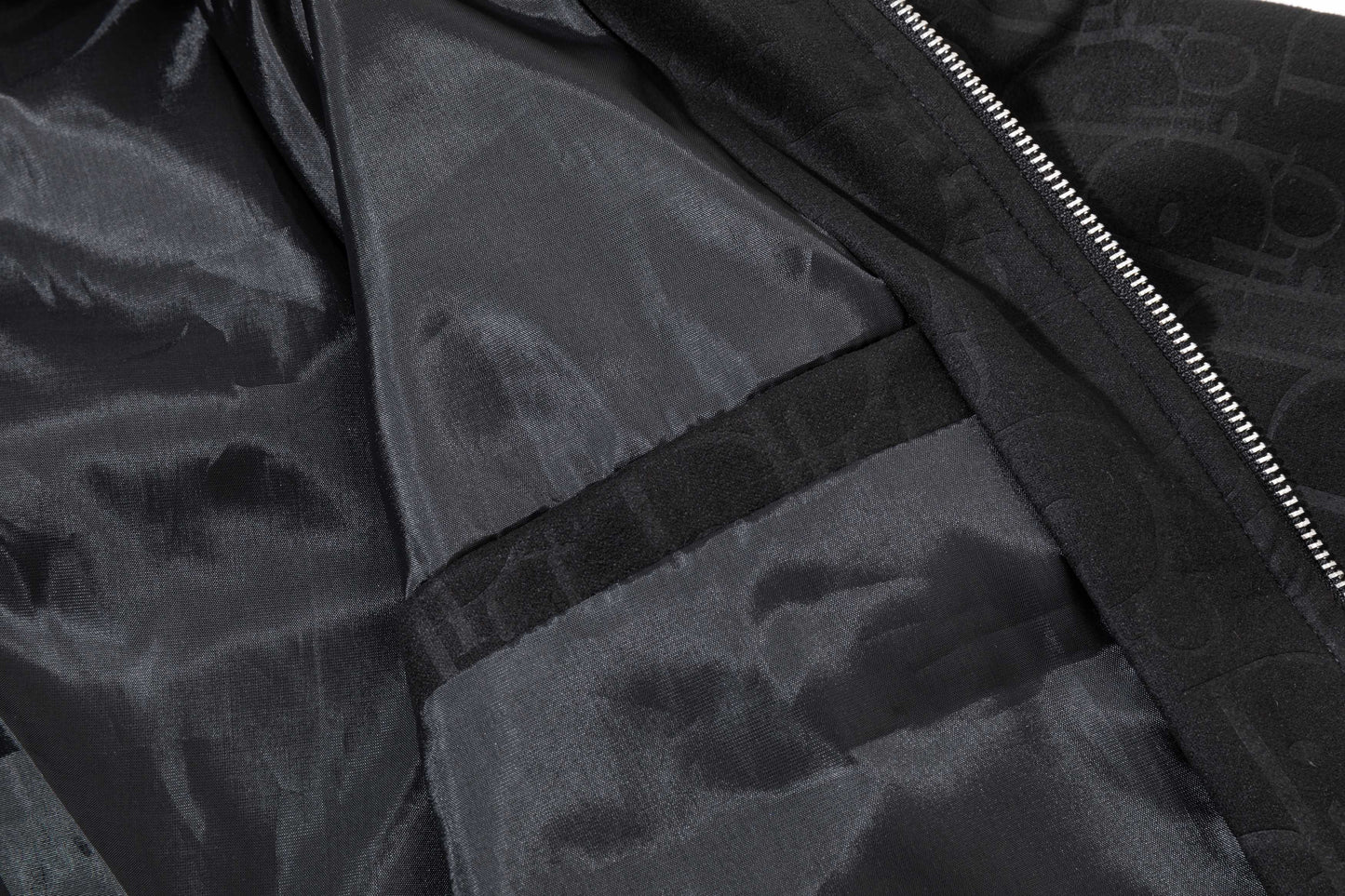 251008 New high-quality deerskin fleece hooded jacket with full embossed printing process