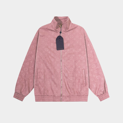251008 New high-quality deerskin velvet full-print jacket