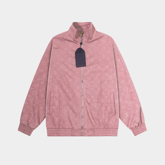 251008 New high-quality deerskin velvet full-print jacket