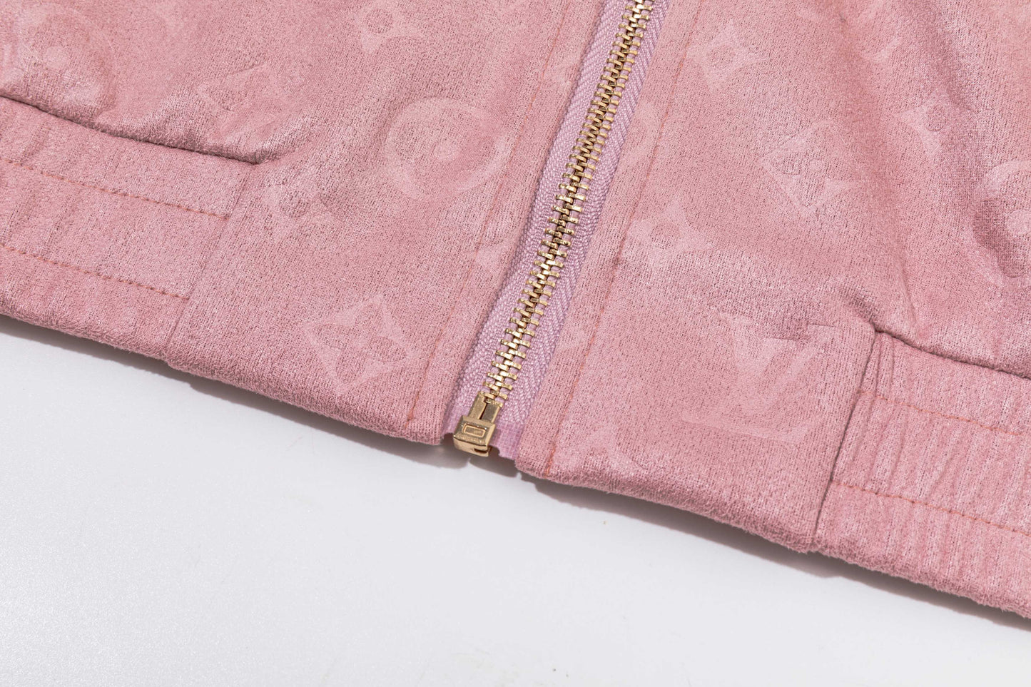 251008 New high-quality deerskin velvet full-print jacket
